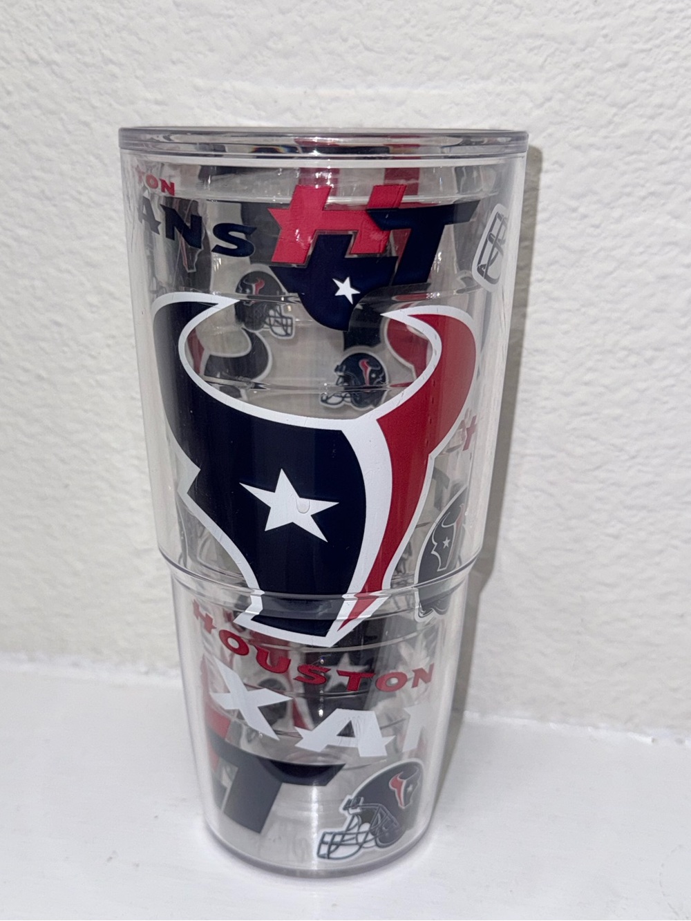 💙❤️ Houston Texans 24 oz Tervis  Tumbler Cup